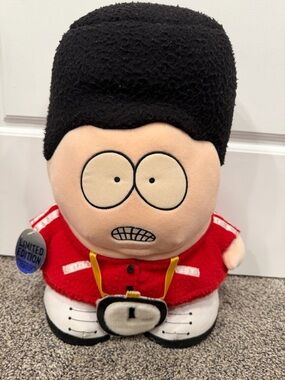 1998 COMEDY CENTRAL SOUTH PARK PLUSH RAPPER CARTMAN LIMITED EDITION DOLL NWT